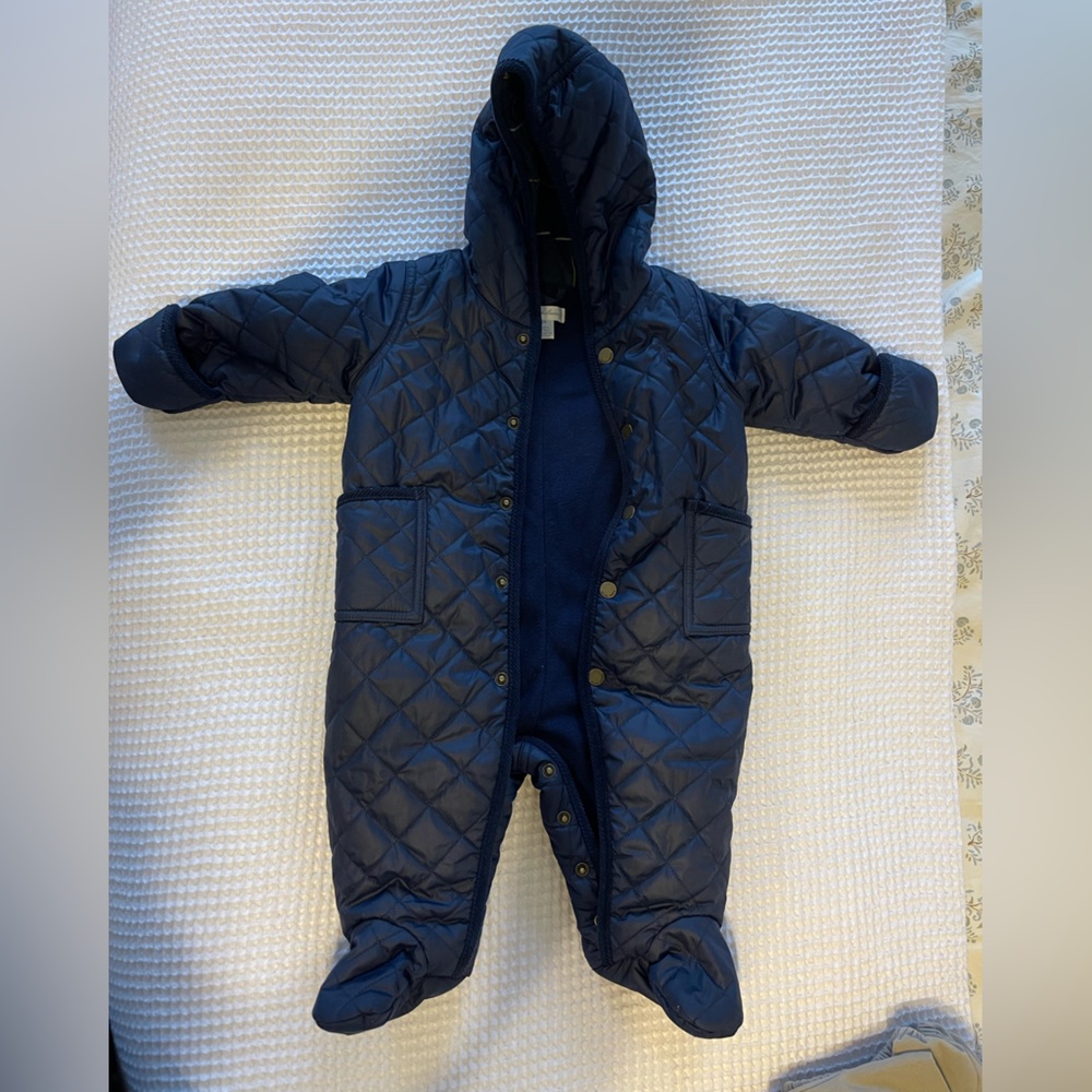 Ralph Lauren Baby Bunting Suit Size 6m in Navy